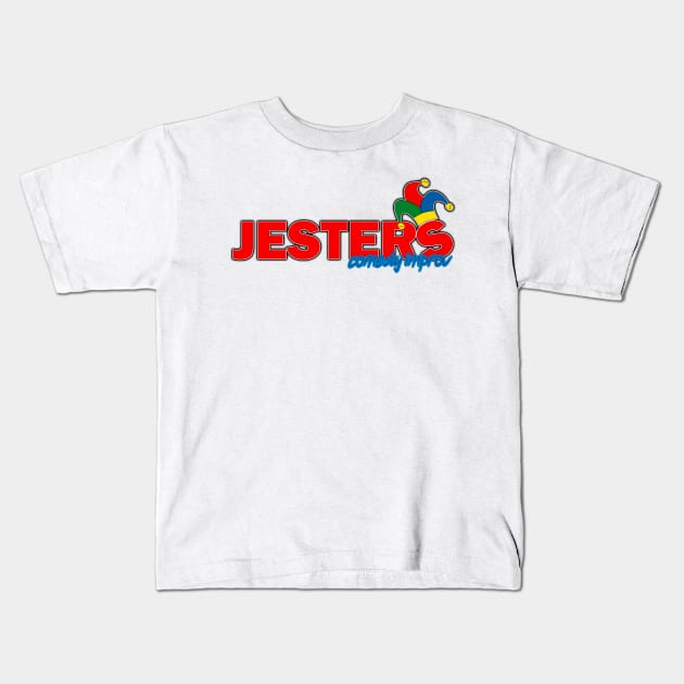 Jester's Comedy Improv! Kids T-Shirt by zachattack